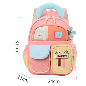 New Fashion <b>Children</b> <b>Backpack</b> Cartoon Style Lightweight Oxford Fabric Outdoor Leisure Kindergarten Kids <b>Backpack</b> - Product Image 6