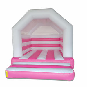 Lớp thương mại di động nhà bị trả lại lâu đài bơm hơi với vật liệu PVC ngoài trời bên sân sau chanh nảy LM-009 - Product Image 1