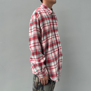 <span class=keywords><strong>Camicia</strong></span> da <span class=keywords><strong>Uomo</strong></span> <span class=keywords><strong>a</strong></span> <span class=keywords><strong>Quadri</strong></span> Rossi 100% Cotone con Ricamo Stampa <span class=keywords><strong>a</strong></span> Colori di Alta Qualità Logo Personalizzato <span class=keywords><strong>Camicia</strong></span> Casual - Product Image 3