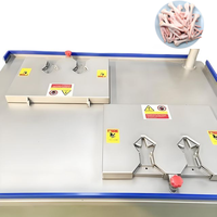 Équipement d'abattage essentiel pour le traitement du poulet Nouvelle machine à couper les ongles des pieds de poulet avec enlèvement des ongles à moteur