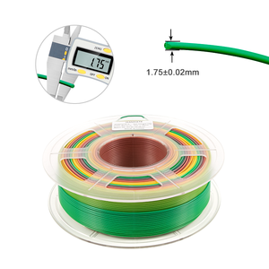 <span class=keywords><strong>ISANMATE</strong></span> 3D PLA Drucker-Filament PLA Regenbogen 1,75mm 1kg Regenbogen-PLA-Filament - Product Image 3