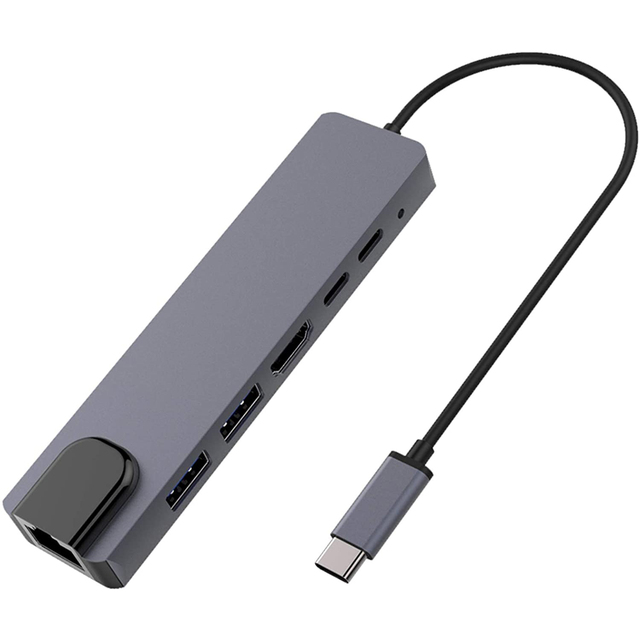 TUTI Factory Direct Sales Multi-port Hub Dock PD 100W SD TF USB 3.0 HDTV 4K30HZ LAN Port RJ45 100Mbps Laptop Docking Station
