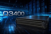Q3400-RA Ultra-High Density XDR IB Switch-144 Port 800Gb/s 4U Managed Switch dengan 8 Catu Daya Full-Duplex/Half-Duplex LACP