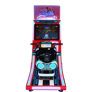 Năng động mới xe máy đua đu trò chơi máy thương mại hoạt động bằng đồng xu thiết bị giải trí cho sân chơi trẻ em - Product Image 4