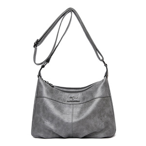 Bolso grande de mujer, bolso de mano de cuero PU suave a la moda, bolso informal, versátil, de gran capacidad, bolsos de hombro portátiles - Product Image 1