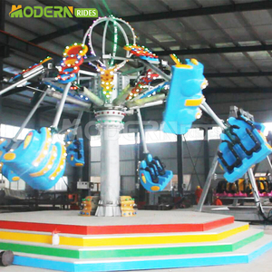 Manège Jump Ride Airborne Shot Ride en acier et fibre de verre pour 16 personnes, utilisation en intérieur/extérieur pour parcs d'attractions - Product Image 3