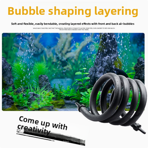 Visaquarium luchtgordijn Jeneca <span class=keywords><strong>aquarium</strong></span> decoratieve bubbelstrip plastic buigbaar duurzaam milieuvriendelijk woonkamer patio gebruik - Product Image 5