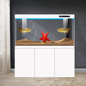 Système d'éclairage LED moderne 25W grande capacité verre récif aquarium poissons exotiques et coraux colorés affichage pour le salon - Product Image 2