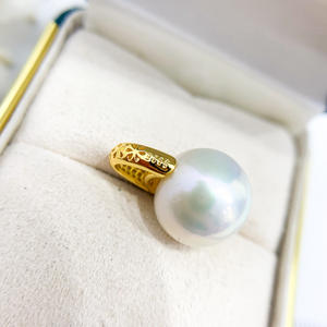 Pendentif de collier en argent S925 à faire soi-même, perles plates de 9 à 13 mm, accessoires de mode, support, série 30960, pendentifs en perles de qualité supérieure, breloques - Product Image 2