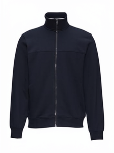 <b>Men's</b> Zipper-Up <b>Lined</b> Solid Hooded Sports <b>Cardigan</b> Casual Regular Fit Breathable <b>Fleece</b> Winter Sweatshirt - Product Image 1