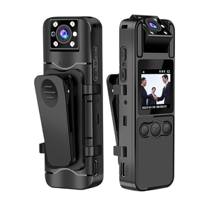 Ultra <span class=keywords><strong>4K</strong></span> Body Cam Wearable Body Wearn Camcorder Video Recording Pen Camera avec objectif rotatif à 180 pour la sécurité - Product Image 1