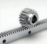 Crémaillère standard CNC pour rail de guidage de porte coulissante - Usinée par processus de fraisage - Marque Mighty