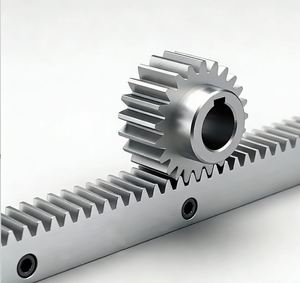 Crémaillère standard CNC pour rail de guidage de porte coulissante - Usinée par processus de fraisage - Marque Mighty - Product Image 4