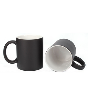 Taza Mágica de Cerámica de <span class=keywords><strong>11</strong></span> <span class=keywords><strong>oz</strong></span> con Impresión Personalizada de Logotipo, Sensible al Calor, Cambia de Color con el Agua Caliente - Product Image 4
