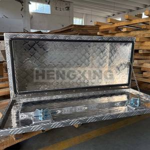 Boîte à outils en aluminium robuste sur mesure pour utilisation en extérieur sur camion, rangement d'outils étanche avec protection pour camionnette, pour vente aux enchères - Product Image 5