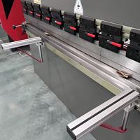 Sistema de Plegado de Chapa Metálica 63T/3200 TP10, Prensa Plegadora CNC con Barra de Torsión