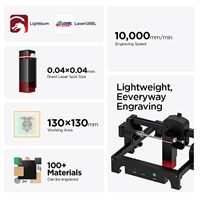 Machine de gravure laser ACMER S1 One Frame sans installation, 2,5 W, mini graveur DIY, ultra-léger, facile à transporter, classe professionnelle