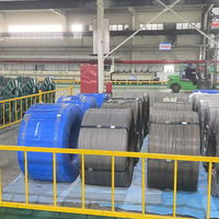 Alambre Redondo de Acero Revestido de Aluminio de Alta Calidad de 2.8 mm y 3.2 mm para Líneas de Transmisión Aéreas