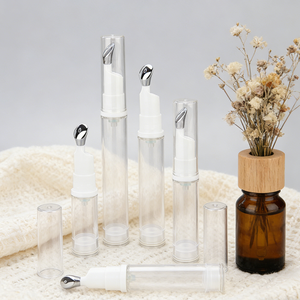 Botella de 10 ml de Lujo para Crema de Ojos con Aplicador de Bomba sin Aire para el Cuidado de los Ojos y Empaque - Product Image 6
