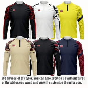 Zip Short White <span class=keywords><strong>Half</strong></span> <span class=keywords><strong>Two</strong></span> Piece Set Fondo Mens Tree Digital Impreso Poliéster Quarter Chándal - Product Image 2