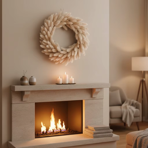<span class=keywords><strong>Guirlande</strong></span> de fleurs en herbe de queue de lapin séchée naturelle de haute qualité 40 cm pour Pâques et la fête des mères Décoration de la maison par Softdream - Product Image 5