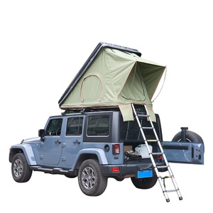 Carpa de Techo Rígida Personalizada para SUV de 4 Personas, Tela de Lona con Plástico - Product Image 1
