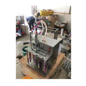 Machine de remplissage, scellage et bouchage personnalisée pour sachets Doypack à bec verseur, machine de remplissage de sachets à bec verseur pour pâtes - Product Image 3