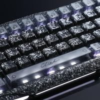 Clavier de jeu magnétique ForGravaStar Mercury V60 Pro 60% HE, taux de polling 8 kHz, latence 0,125 ms, déclenchement rapide dynamique, 0,005 mm