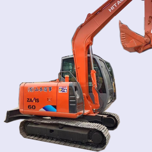 Máquina de construcción Hitachi ZX60 usada, maquinaria de movimiento de tierras de 6 toneladas, excavadora sobre orugas para la venta - Product Image 1