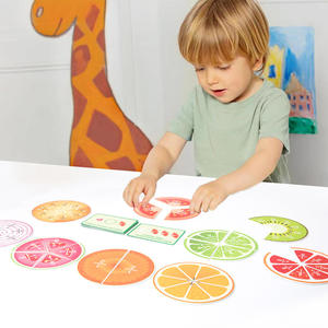 <span class=keywords><strong>Jeux</strong></span> de puzzle mathématiques en bois de fruits Montessori pour enfants, <span class=keywords><strong>jeux</strong></span> éducatifs de mathématiques, dessin, apprentissage des jouets pour enfants - Product Image 5
