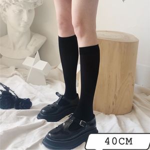 Women's Knee High <b>Socks</b> <b>Black</b> Velvet Breathable Mid Calf Long <b>Socks</b> For Summer JK Style Women Youth 18 40 Years Old - Product Image 2