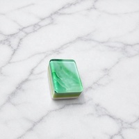 Ensemble de Mahjong américain de luxe, 4 couches, tuiles de Mahjong en acrylique marbré jade, 160 tuiles gravées, ensemble complet, OEM personnalisé