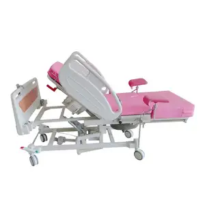 Professional pink high quality medical devices gynecological examination table in hospital