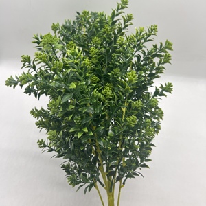 Plantas Artificiales Verdes de 31.5 Pulgadas al por Mayor y Decoración de Plantas Verdes para Interiores y Exteriores con Ramas Grandes de Arbustos Verdes - Product Image 4