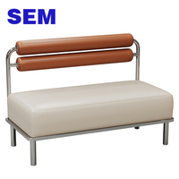 Chaises de banquettes de restaurant de luxe SEM pour mobilier de restaurant commercial, banquette de café pour salon de thé