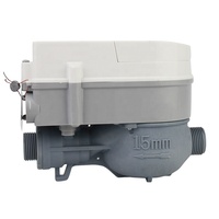 Compteur d'eau mécanique prépayé intelligent en plastique super résistant avec lecteur de carte IP68 OEM DN15-25
