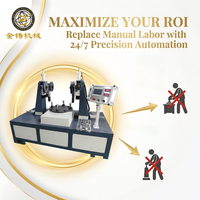 Machine de finition rotative personnalisable à 8 postes (600/800/1000 mm) - Polisseuse métallique à double tête pour pièces cylindriques et sphériques