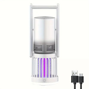 Lámpara para matar <span class=keywords><strong>mosquitos</strong></span> 3 en 1 portátil multifunción para exteriores, luz Led para acampar con <span class=keywords><strong>ventilador</strong></span> eléctrico para senderismo y acampar - Product Image 2