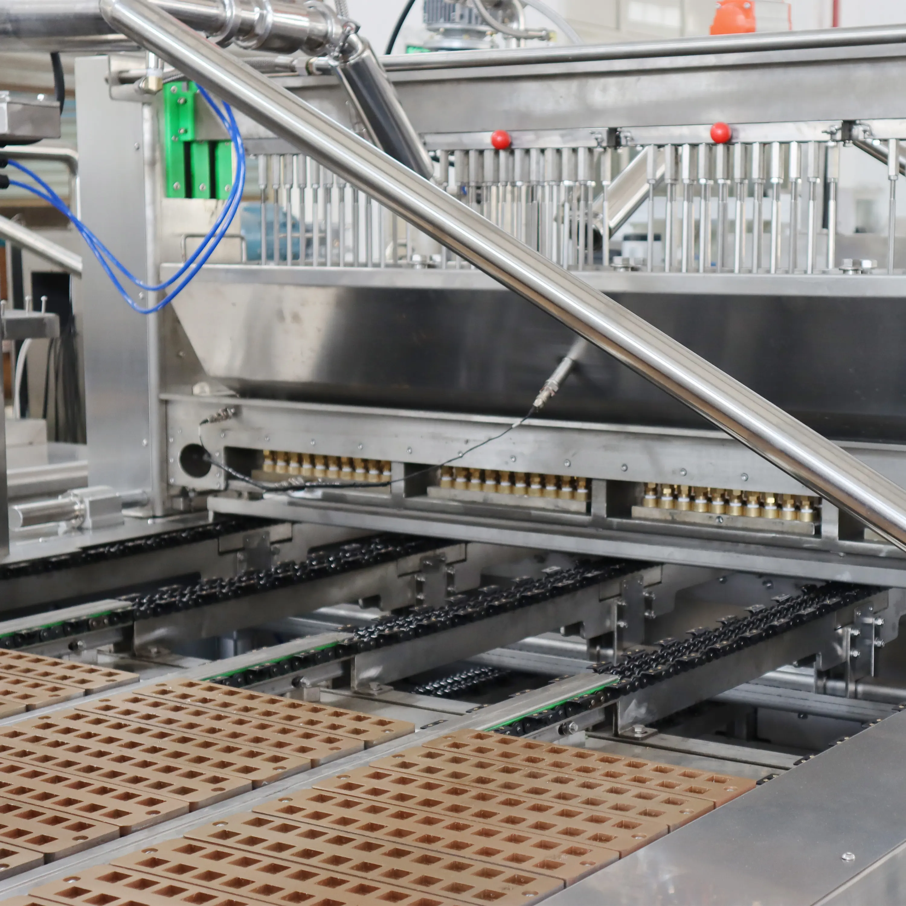 Beste neue Marshmallow-Produktionslinie Lebensmittelgetränke Läden Brechmaschine Deutschland Marshmallow-Herstellungsmaschine