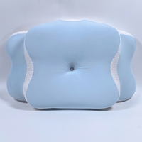 Oreiller papillon ergonomique moderne en mousse à mémoire de forme certifié OEKO-TEX, design contour cervical, hypoallergénique et rafraîchissant, vente en gros