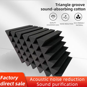 कवक साउंडप्रूफ पैनल ध्वनिक फोम ध्वनि पैनलिंग वेज पैटर्न दीवार शीट ध्वनिक फोम पैनल - Product Image 2