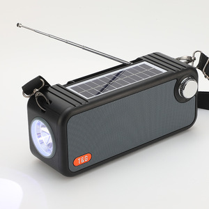 Thân Thiện Với Môi Tấm Kép Tg637 Ngoài Trời Nhạc Rock Loa Năng Lượng Mặt Trời Sạc <span class=keywords><strong>Torch</strong></span> Với Không Dây Bt Dây Đeo Không Thấm Nước - Product Image 5