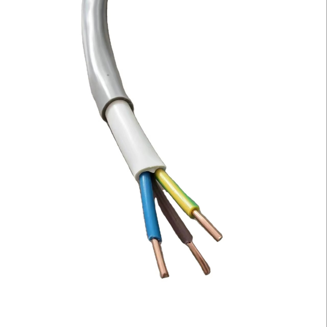 NYM-J Building Wire & Power Cable 3 Core Copper Conductor PVC Insulated Electric Cable (YJV/KVV Compatible) CE Certified