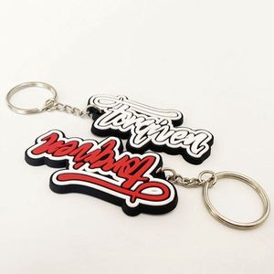 High Quality Custom Design <b>Personalized</b> 3D Soft PVC <b>Keychain</b> with Logo and Rubber Key Chain - Product Image 2