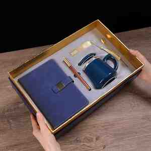 Custom Corporate Holiday <b>Gift</b> Set Promotional Notebook Pen <b>Box</b> <b>for</b> Employee Appreciation Events - Product Image 3