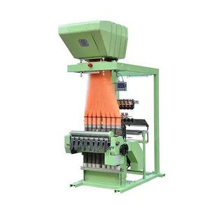 China supplier professional custom high speed computer jacquard elastic tape narrow fabric weaving loom machine
