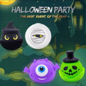 Jincan 2024 - Juguetes <span class=keywords><strong>de</strong></span> Peluche con Luz LED para Halloween, Diseño <span class=keywords><strong>de</strong></span> Calavera y <span class=keywords><strong>Monstruo</strong></span>, para Niñas - Product Image 3