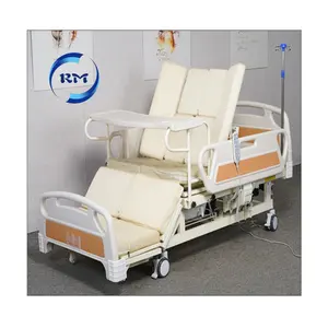 高齢患者ケア用の調整可能な回転式看護電気病院用ベッド