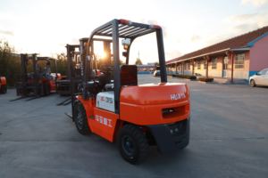 하이 퀄리티 1 톤 2 톤 2.5 톤 3 톤 디젤 지게차 농장 사용자 정의 전기/거친 지형 스태커 포크 트럭 지게차 - Product Image 2