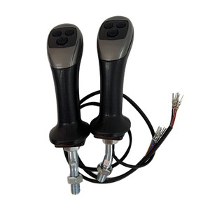 Hydraulic Electric Control Handle Four Button For Excavator Parts Log Grappling Machine - Product Image 4